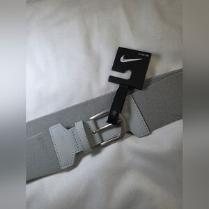 Nike G-Flex Stretch Woven Golf Belt- Med 34/36 Gray
